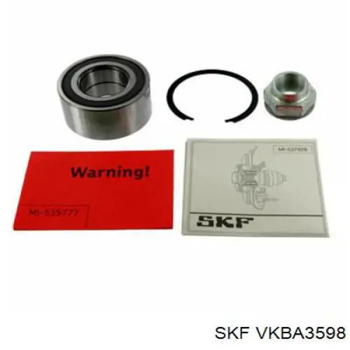 VKBA 3598 SKF cojinete de rueda delantero