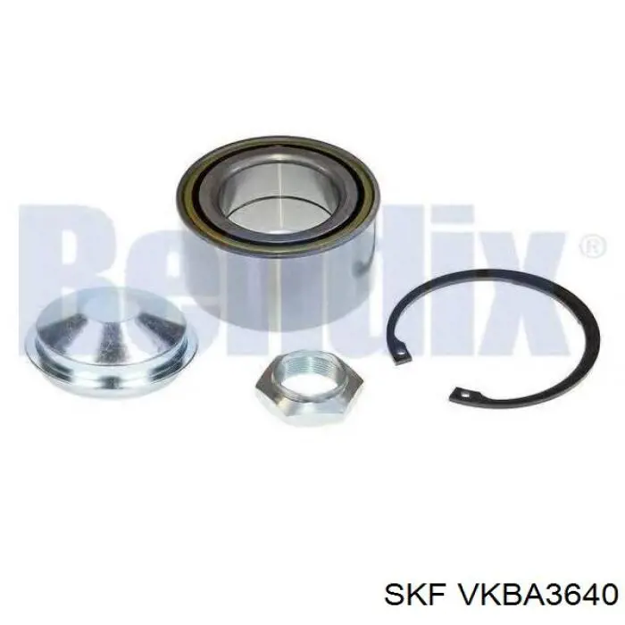 VKBA 3640 SKF cojinete de rueda delantero