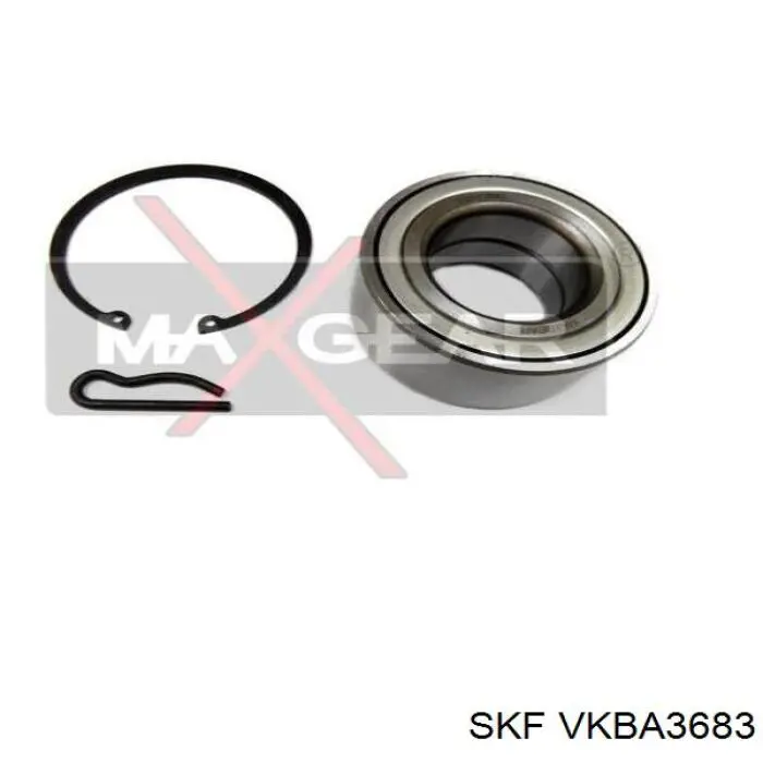 VKBA3683 SKF cojinete de rueda delantero