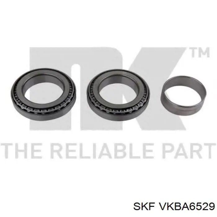 VKBA 6529 SKF cojinete de rueda trasero