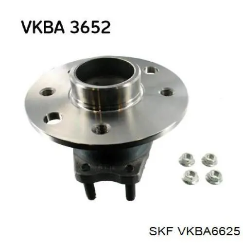 VKBA 6625 SKF cubo de rueda trasero