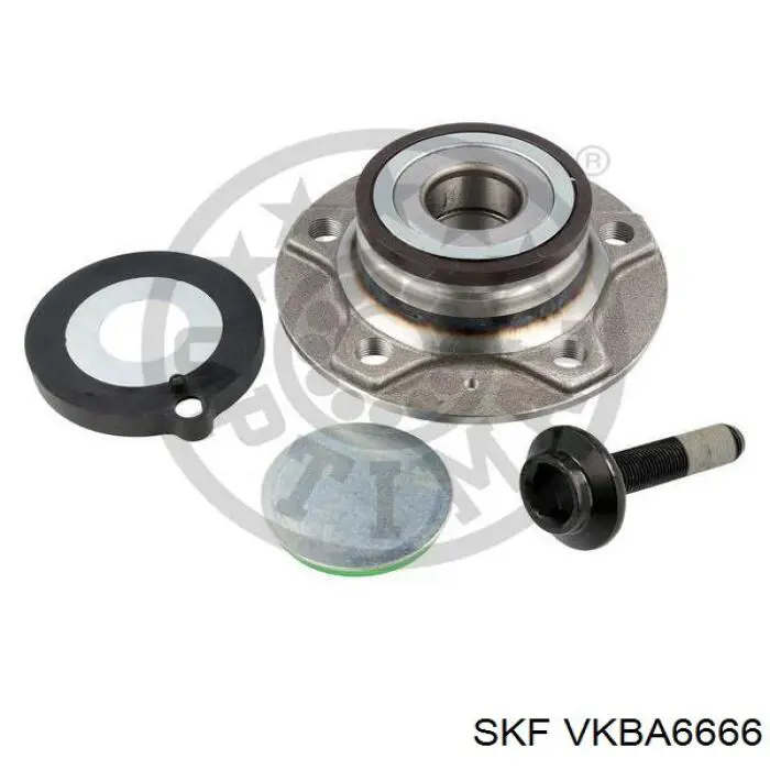 VKBA 6666 SKF cubo de rueda trasero