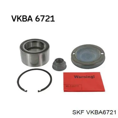 VKBA 6721 SKF cojinete de rueda delantero