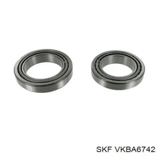 VKBA6742 SKF cojinete de rueda trasero