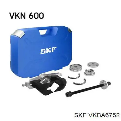 VKBA6752 SKF cubo de rueda delantero