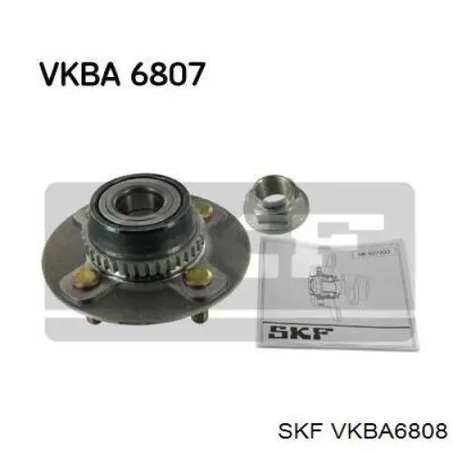 VKBA6808 SKF cubo de rueda trasero