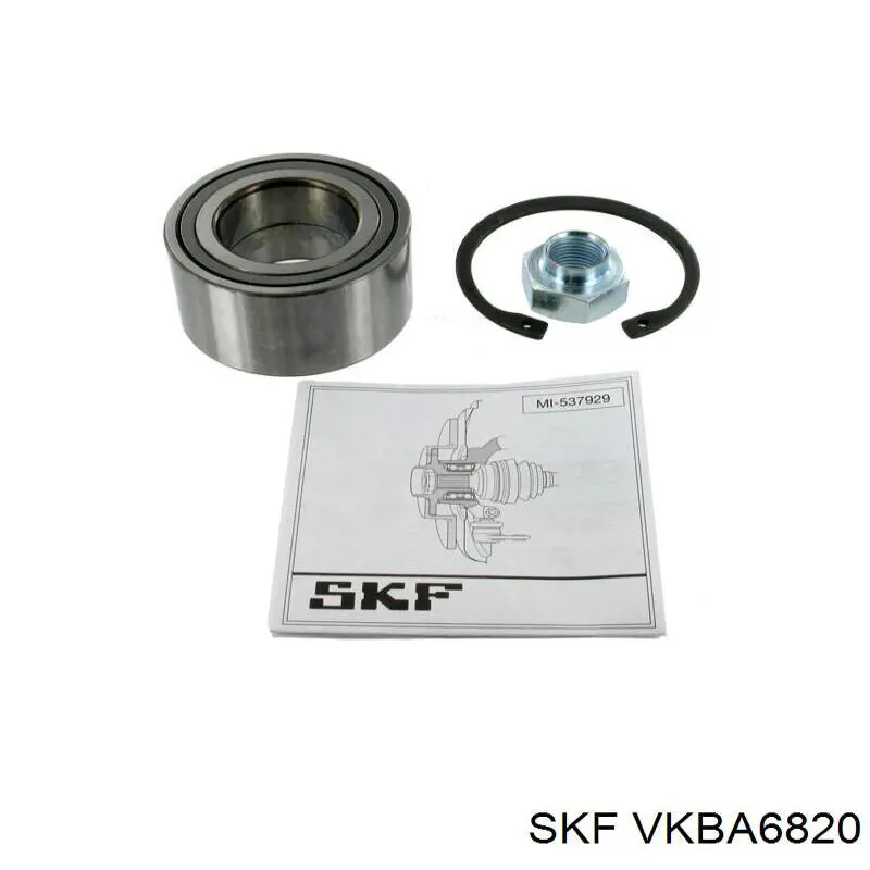 VKBA6820 SKF cojinete de rueda trasero