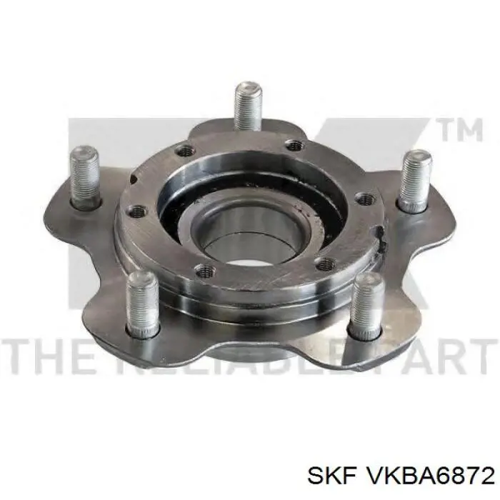 VKBA 6872 SKF cubo de rueda delantero