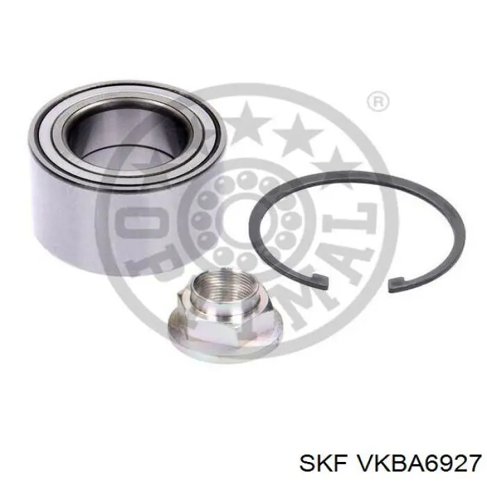 VKBA 6927 SKF cojinete de rueda trasero