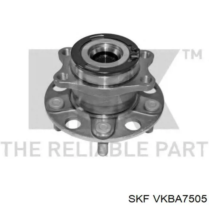 VKBA7505 SKF cubo de rueda trasero