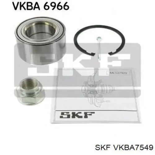 VKBA 7549 SKF cojinete de rueda delantero