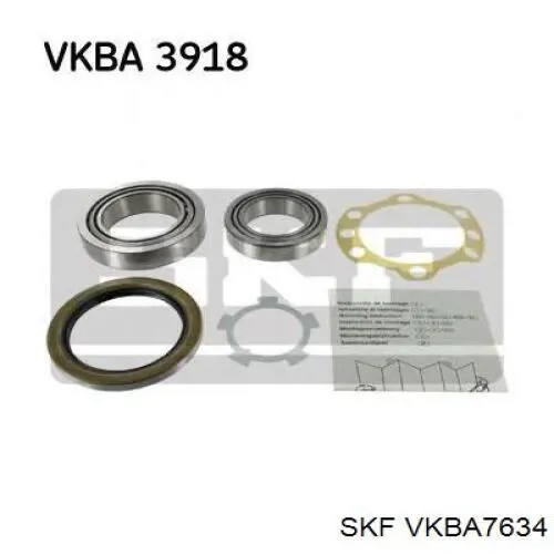 VKBA 7634 SKF cojinete de rueda trasero