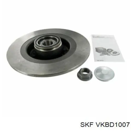 VKBD 1007 SKF disco de freno trasero