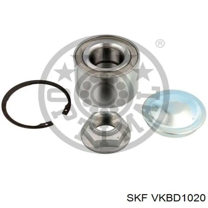 VKBD 1020 SKF disco de freno trasero