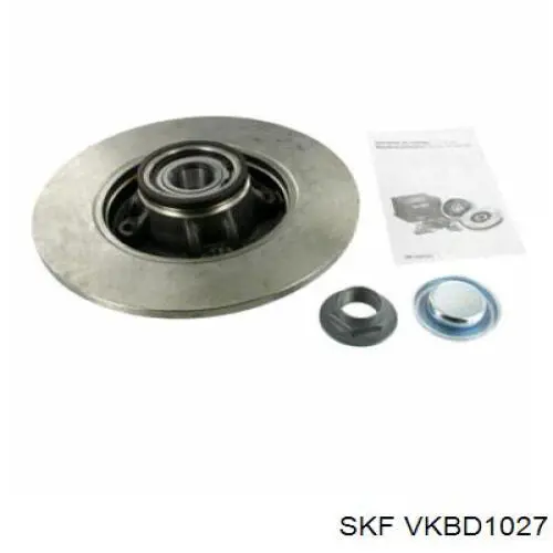 VKBD1027 SKF disco de freno trasero