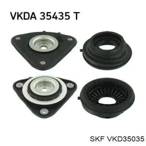 VKD 35035 SKF rodamiento amortiguador delantero