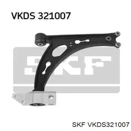 VKDS 321007 SKF barra oscilante, suspensión de ruedas delantera, inferior derecha