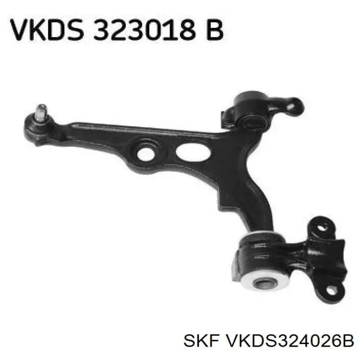 VKDS324026B SKF barra oscilante, suspensión de ruedas delantera, inferior izquierda