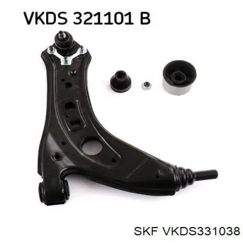 VKDS 331038 SKF silentblock de suspensión delantero inferior