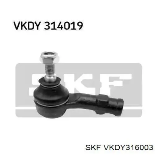 VKDY 316003 SKF rótula barra de acoplamiento exterior