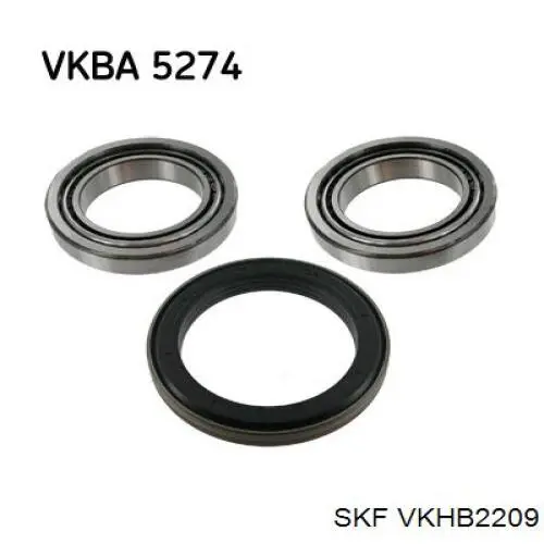 VKHB 2209 SKF cojinete de rueda trasero