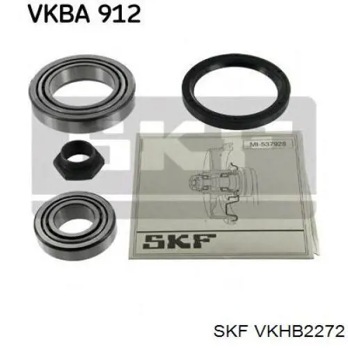 VKHB 2272 SKF cojinete interno del cubo de la rueda delantera