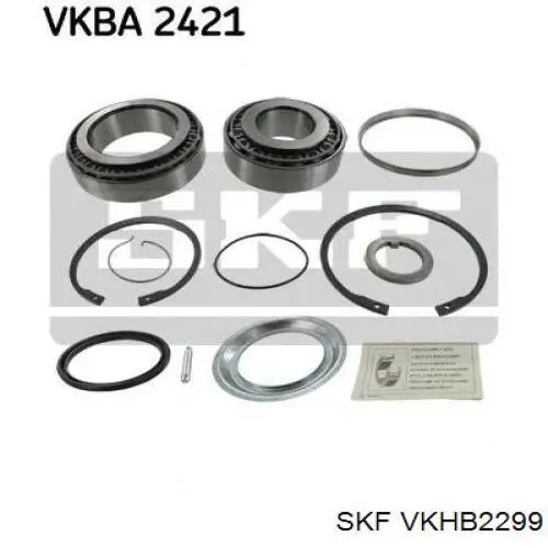 VKHB2299 SKF cojinete de rueda delantero