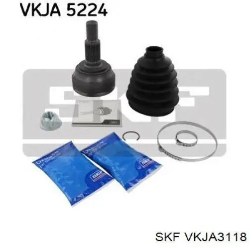 VKJA 3118 SKF junta homocinética exterior delantera