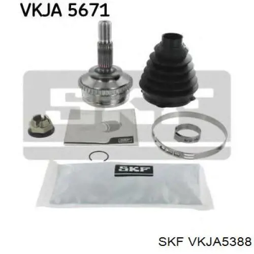 VKJA5388 SKF junta homocinética exterior delantera