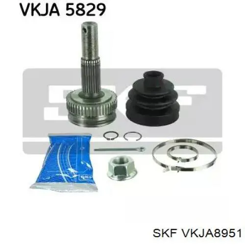 VKJA 8951 SKF junta homocinética interior delantera izquierda