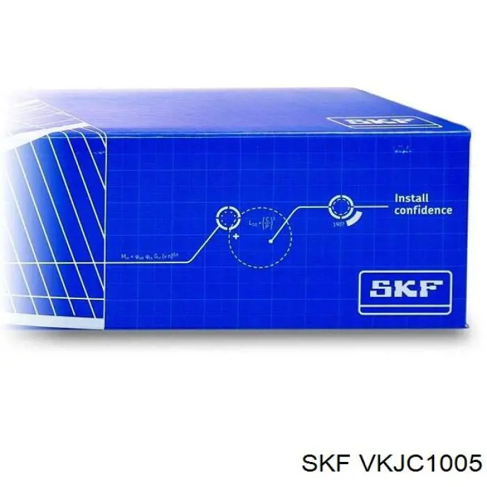 VKJC 1005 SKF árbol de transmisión delantero izquierdo