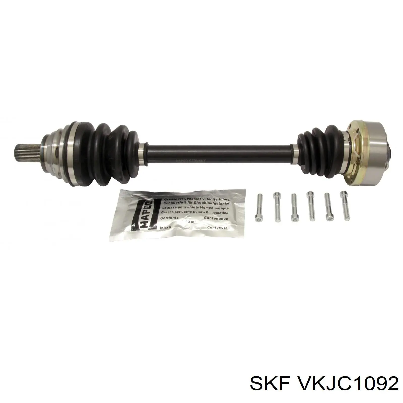 VKJC1092 SKF árbol de transmisión delantero izquierdo