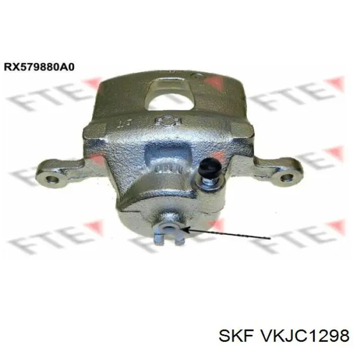 VKJC1298 SKF árbol de transmisión delantero izquierdo