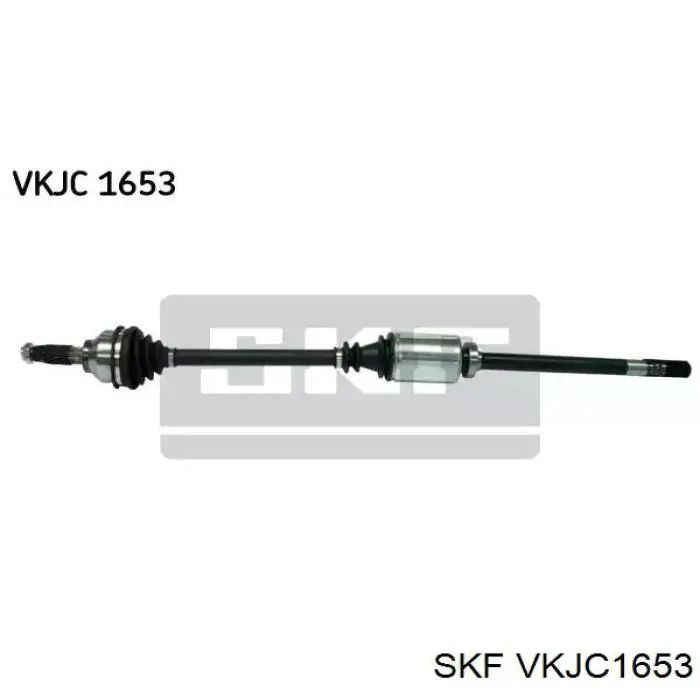 VKJC 1653 SKF árbol de transmisión delantero derecho