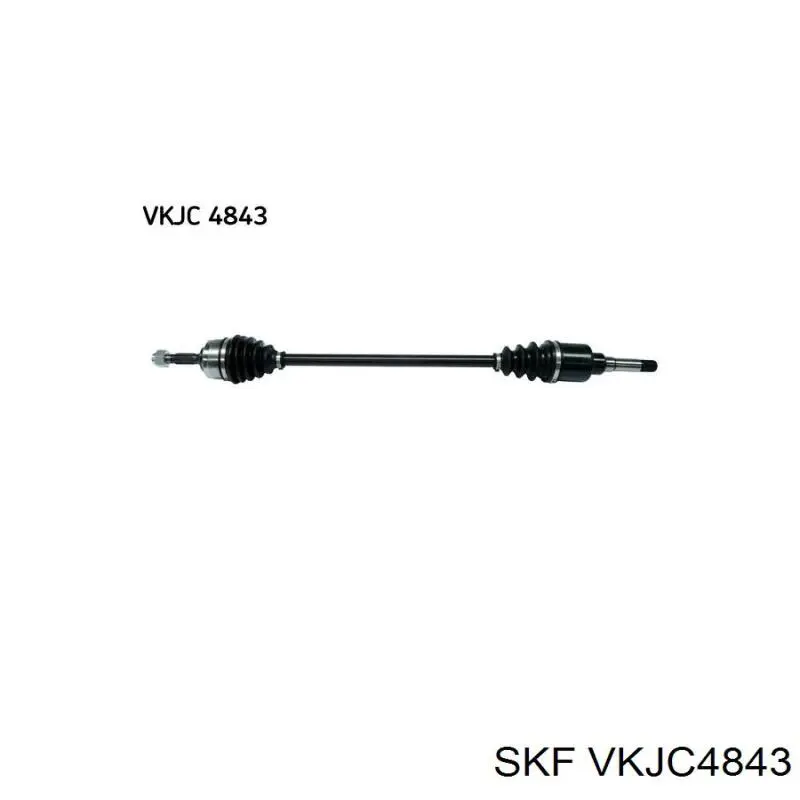 VKJC 4843 SKF árbol de transmisión delantero derecho