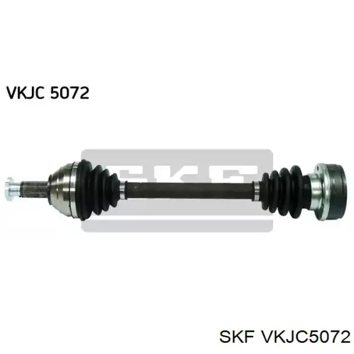 VKJC 5072 SKF árbol de transmisión delantero izquierdo