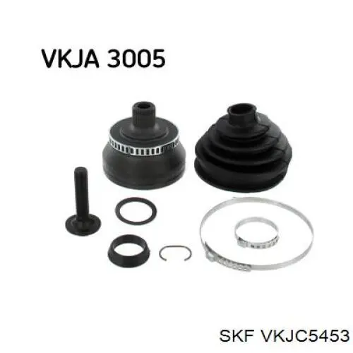 VKJC 5453 SKF árbol de transmisión delantero izquierdo