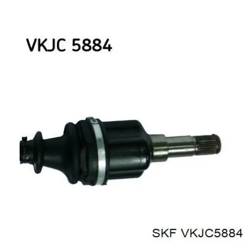 VKJC5884 SKF árbol de transmisión delantero izquierdo