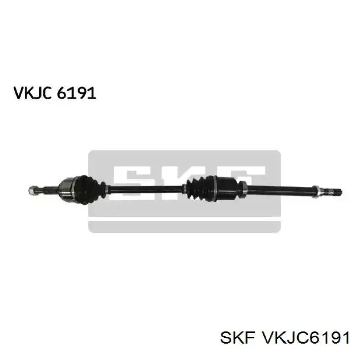 VKJC6191 SKF árbol de transmisión delantero derecho