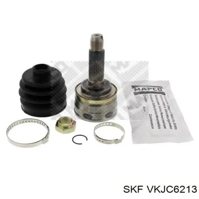 VKJC 6213 SKF árbol de transmisión delantero izquierdo