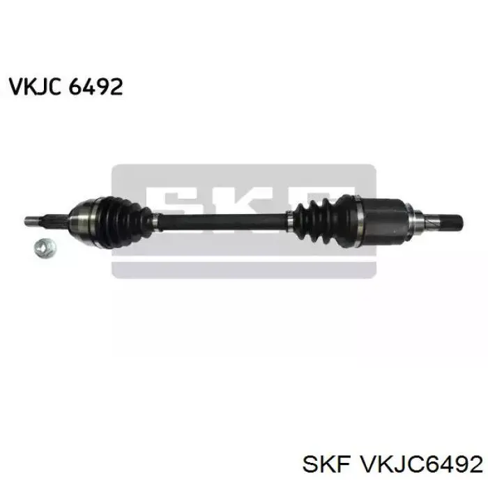 VKJC 6492 SKF árbol de transmisión delantero izquierdo