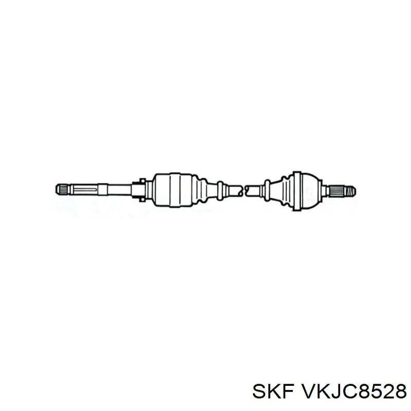 VKJC 8528 SKF árbol de transmisión delantero izquierdo