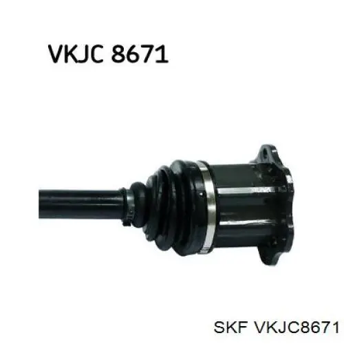 VKJC 8671 SKF árbol de transmisión delantero