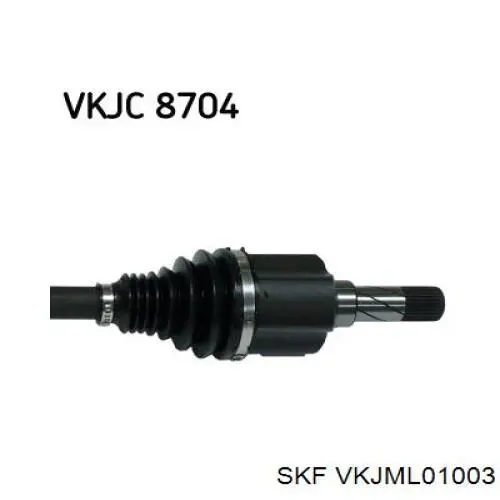 VKJML 01003 SKF collarín universal de fuelle de junta homocinética