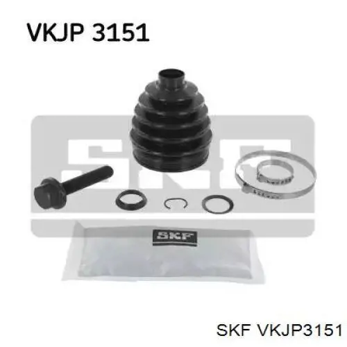 VKJP 3151 SKF fuelle, árbol de transmisión trasero exterior