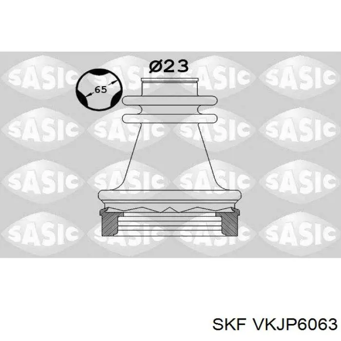 VKJP 6063 SKF fuelle, árbol de transmisión delantero interior