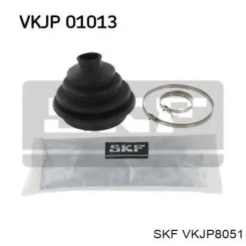 VKJP 8051 SKF fuelle, árbol de transmisión delantero interior