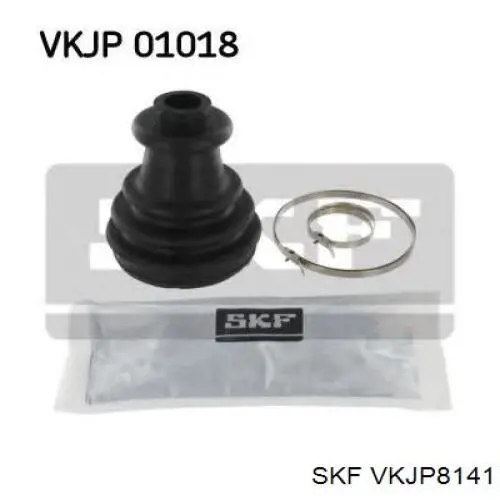 VKJP 8141 SKF fuelle, árbol de transmisión delantero interior derecho