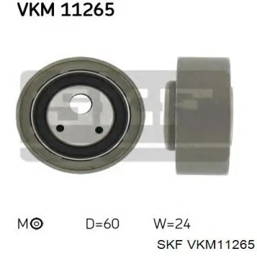 VKM 11265 SKF polea tensora, correa dentada, bomba de alta presión