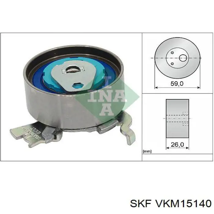 VKM 15140 SKF rodillo, cadena de distribución